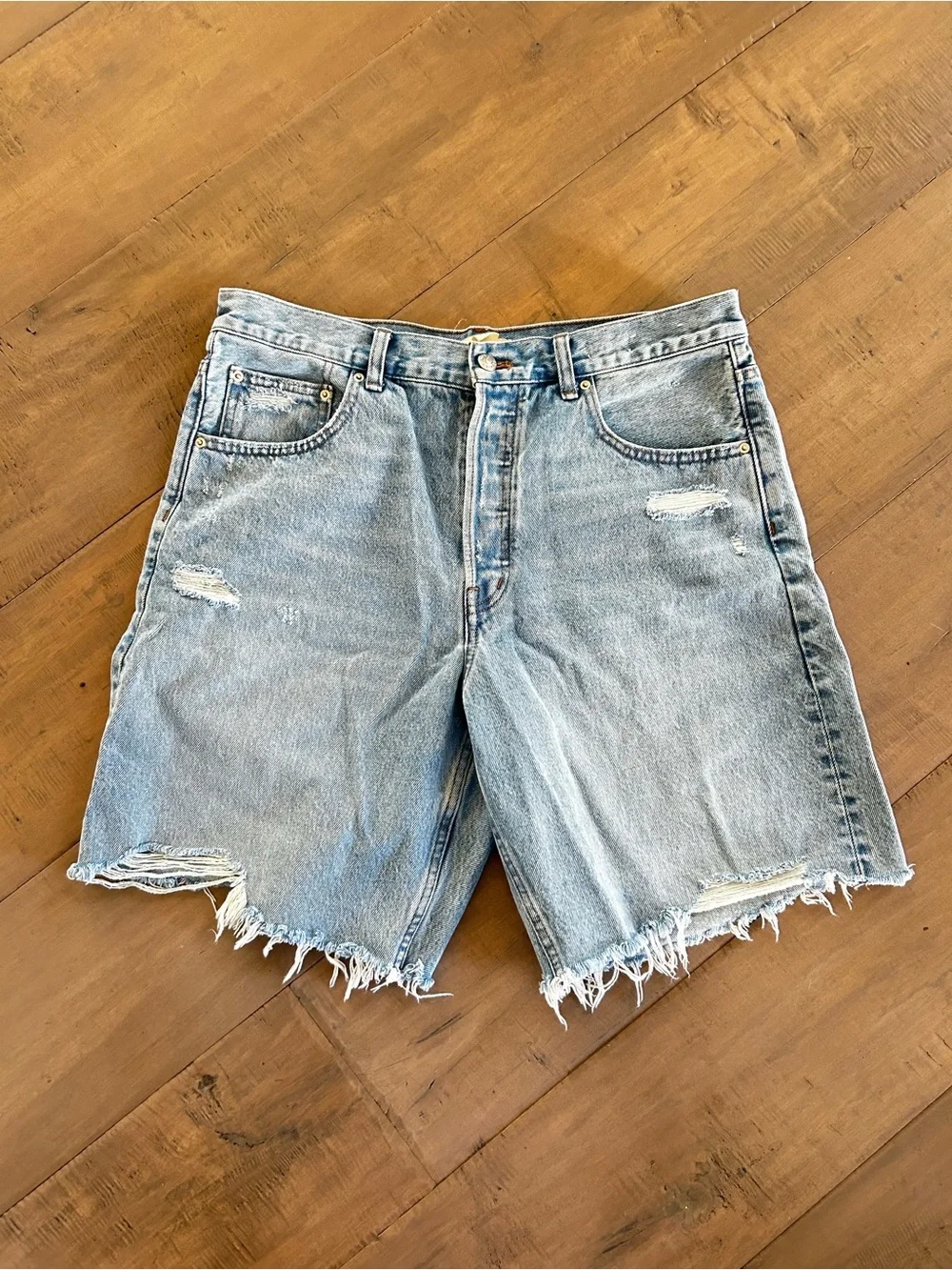 Madewell Essex Long Baggy Short size 30